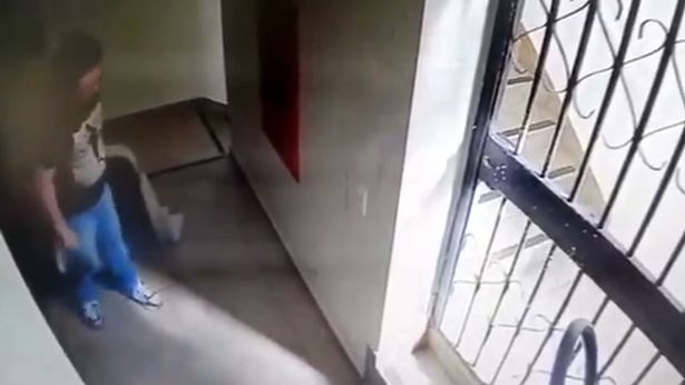 Paedoph!le kidnaps12 year old girl from her school, puts her in suitcase and drags body through the street into his home (video)