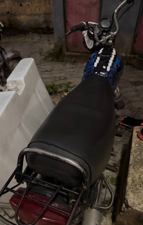 Police arrest two armed robbers, recover motorcycle in Lagos