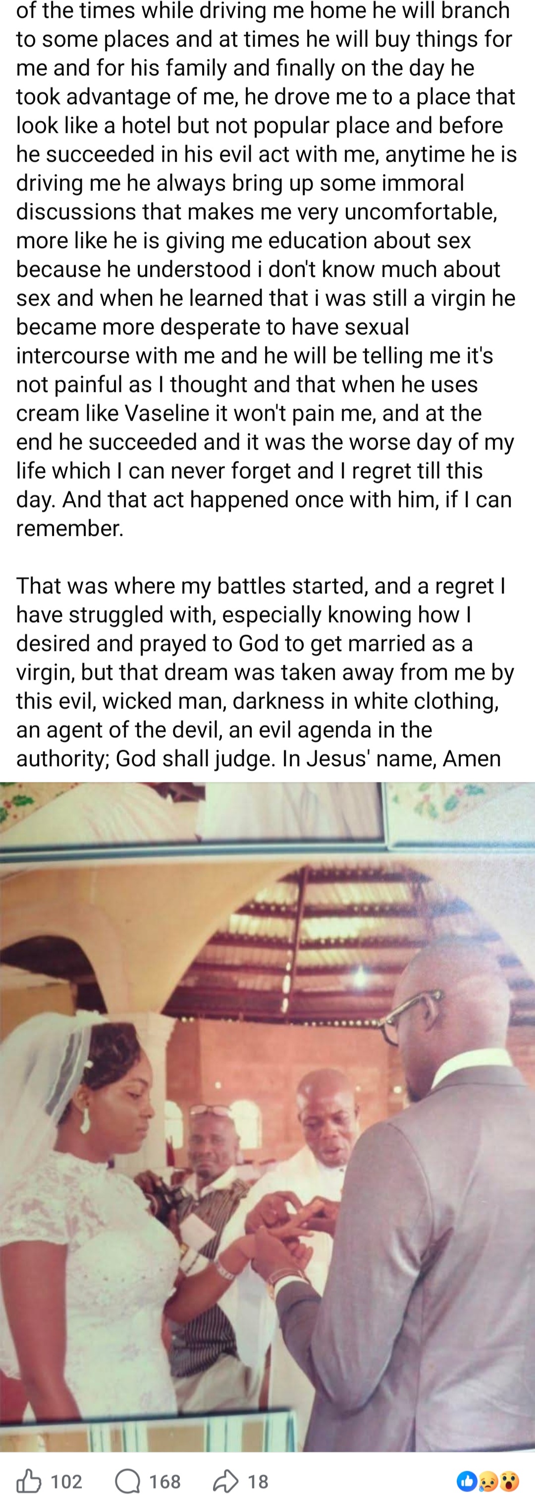 Wife shares why she's insisting her husband would only come to Canada if he vows to d!Â£ if he cheats on her