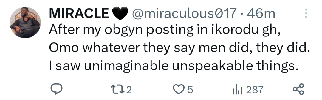 Medical doctor rages against "some men" after a husband refused his injured wife hospital admission because she