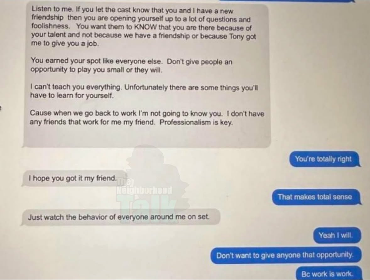 Alleged text messages between Tyler Perry and actor accusing him of s�xual assault, Derek Dixon, are released