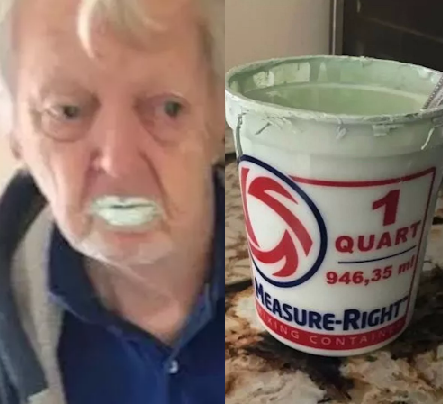 Granddad who ate half a tub of paint after mistaking it for yoghurt has died