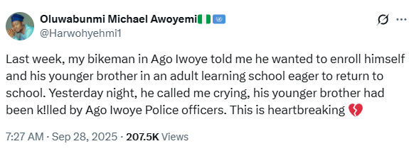 Motorcyclist d!es in Ogun cell allegedly after being tortured by police