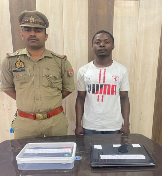 Nigerian nursing student arrested as police bust cyber fraud racket in India