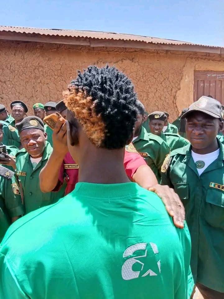 Katsina Hisbah officials shave youths' hair