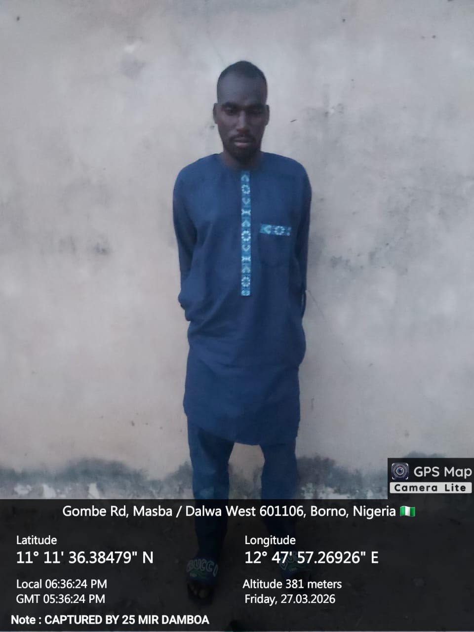 Troops arrest suspected ISWAP collaborator in Borno