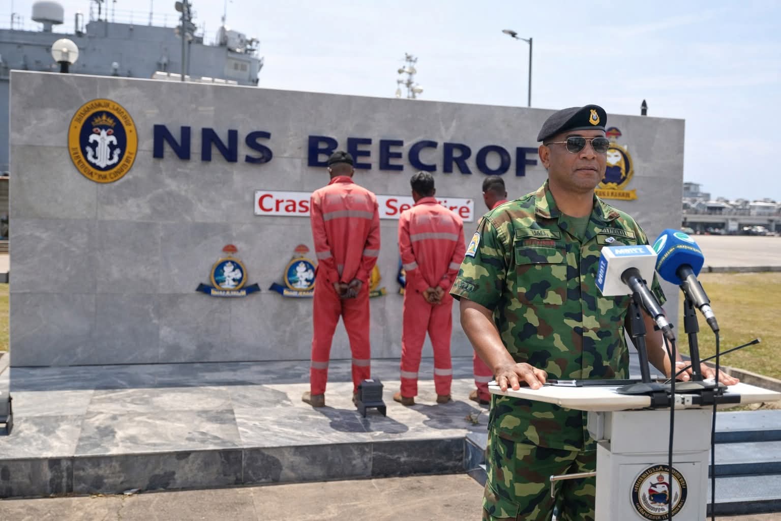 Nigerian Navy hands over three Ghanaian stowaways to immigration