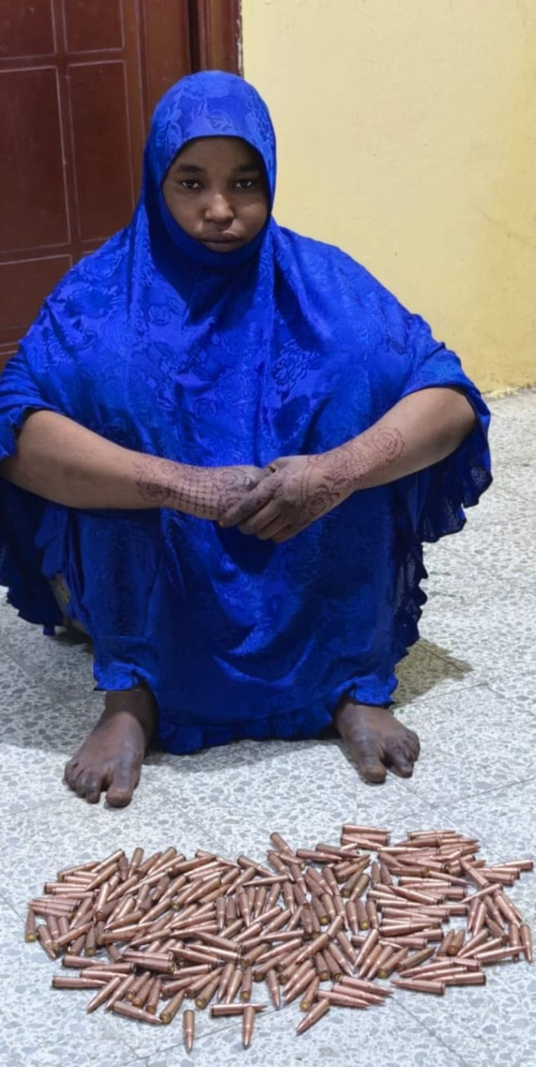 DSS arrests suspected female gunrunner with 200 rounds of ammunition in Kano