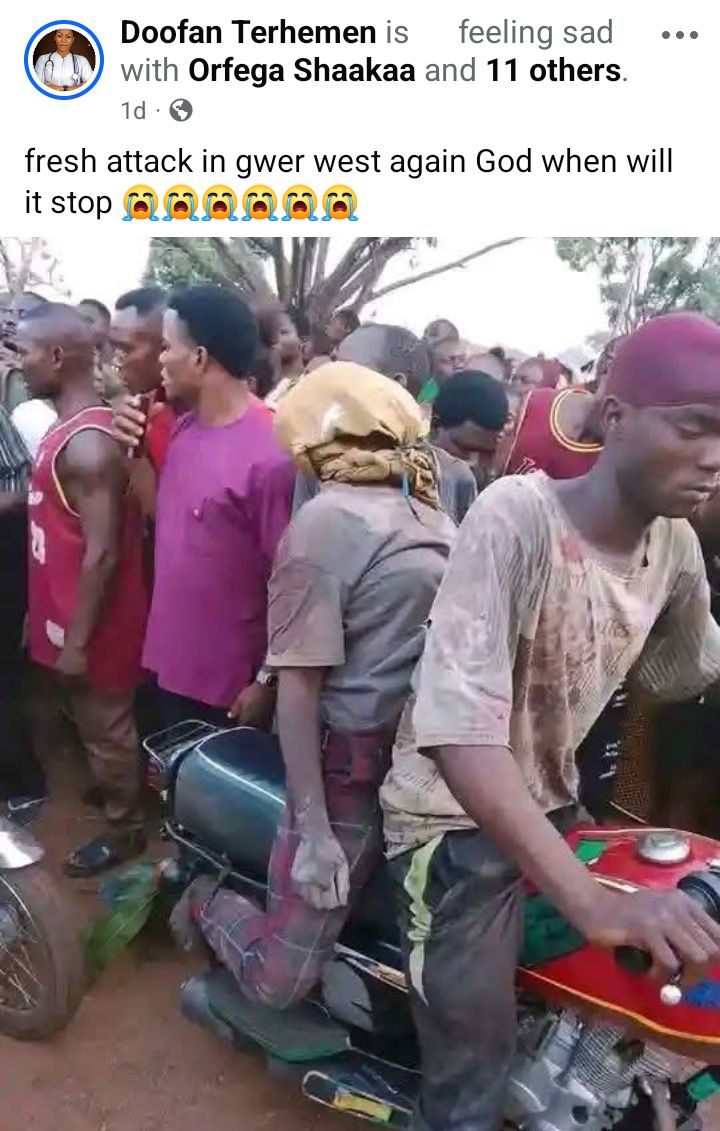 Suspected herdsmen k!ll five in fresh Benue attack