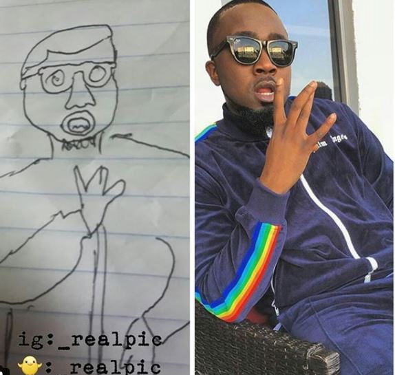 Lol! Davido, Korede Bello, Runtown are all latest victims of celebrity caricature drawings