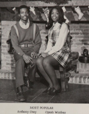 Oprah was President of the Drama Club & National Forensics League in her High school, also served as VP of the student council 