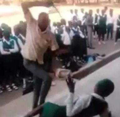 Nassarawa state government suspends teachers caught on camera flogging students