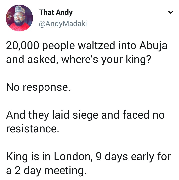 Central Business District, Abuja was on lockdown this past weekend as members of the Tijaniyya Islamic sect trooped out in their numbers to celebrate their leader