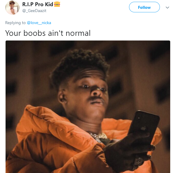 Twitter user shares nude photo of her boobs to promote body positivity but gets no support (+18)