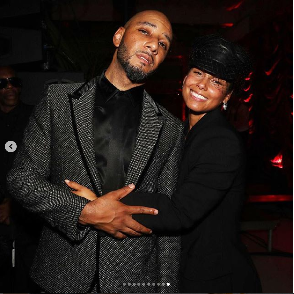 Alicia Key and Swizz Beatz lock lips as they celebrate his 40th(01)