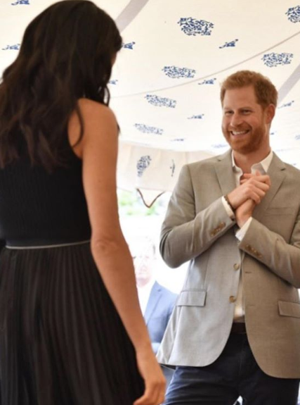 Meghan Markle gives incredible speech at charity cookbook launch as Prince Harry looks on proudly (video)