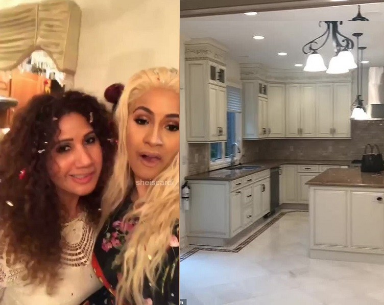 Cardi B shares videos of the house she just bought her mother, says it