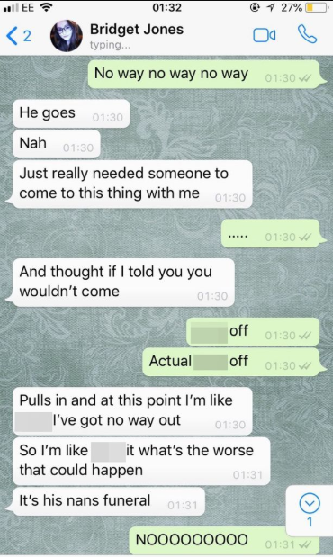 Woman narrates her worst first date which took place in a crematorium