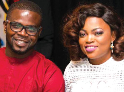 Actress Funke Akindele Bello and hubby welcome twin boys