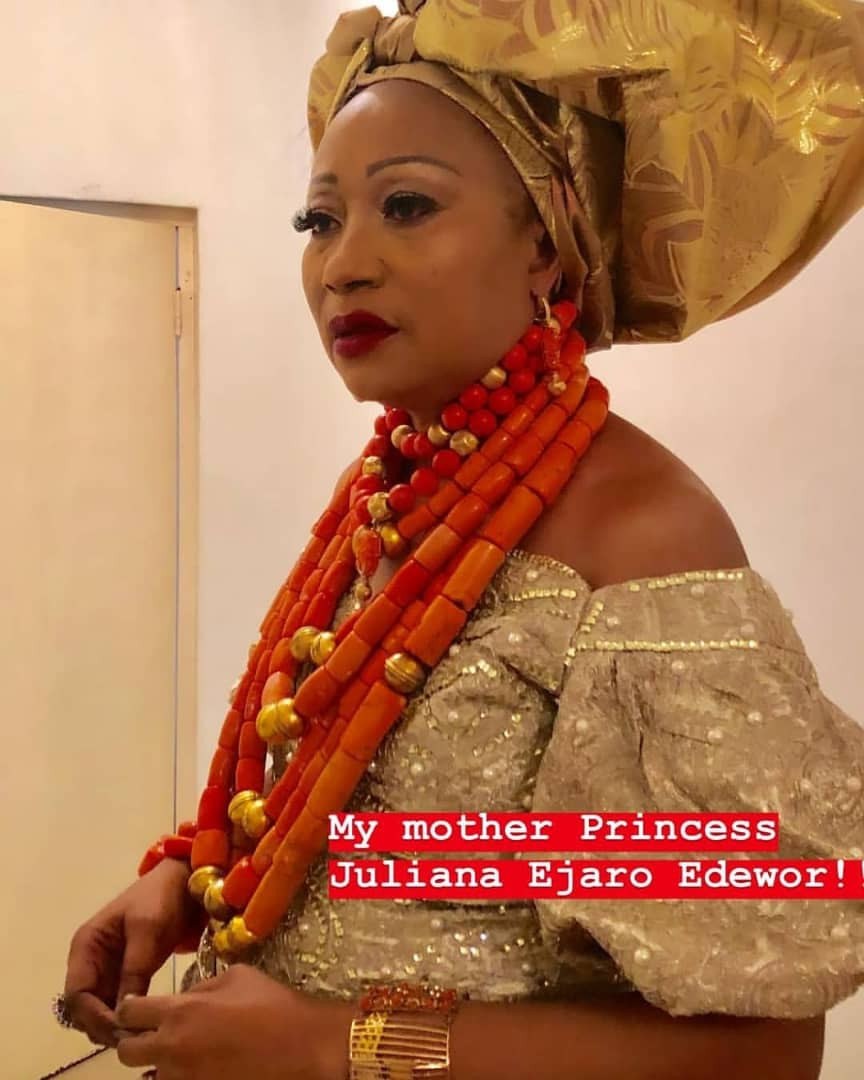 Photos from the traditional wedding of Eku Edewor