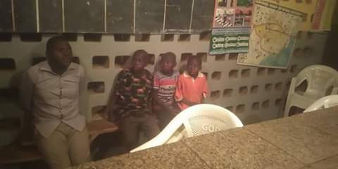  Photos: Suspected kidnapper nabbed with three children in Taraba state