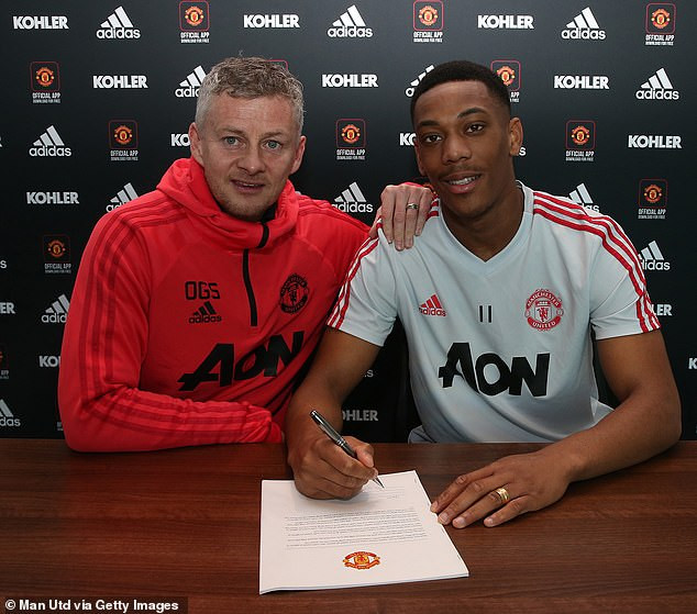 Anthony Martial commits his future to Man.U by signing new five-and-a-half-year contract worth ?200,000 a week