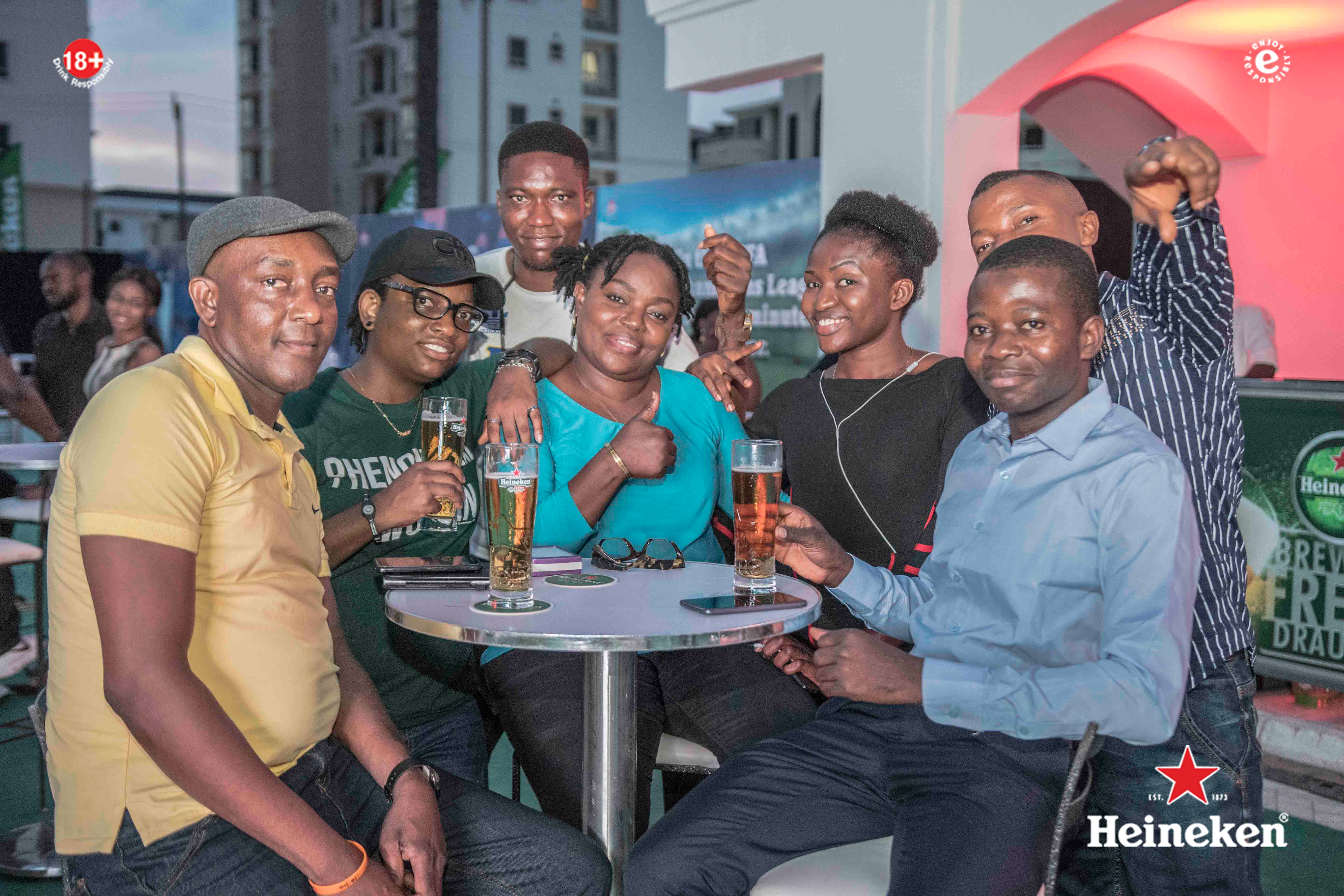 Road To Madrid: More Fun In The City As The Lagos Heineken House Reopens For UCL Final