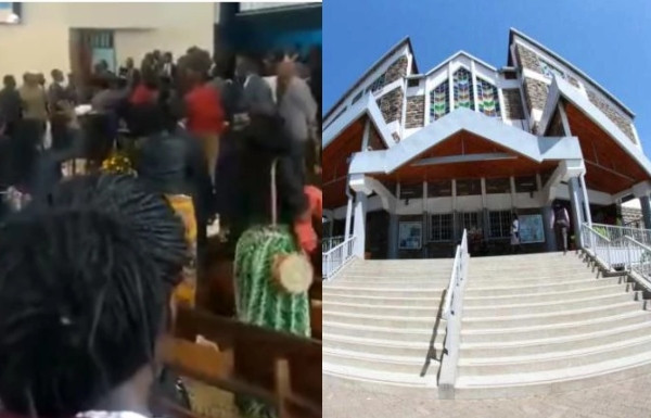 Pastor beaten in church by members (video)