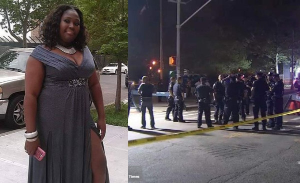 College student saved from being shot dead at Brooklyn block party by her bra