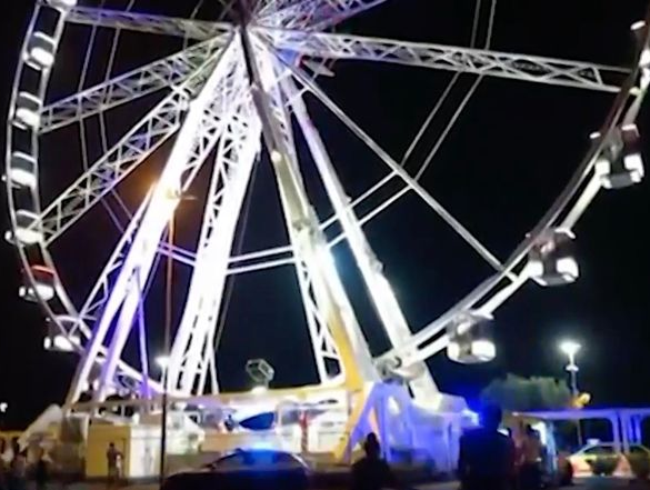 British man stripped naked, climbed on ferris wheel and jumped to his death
