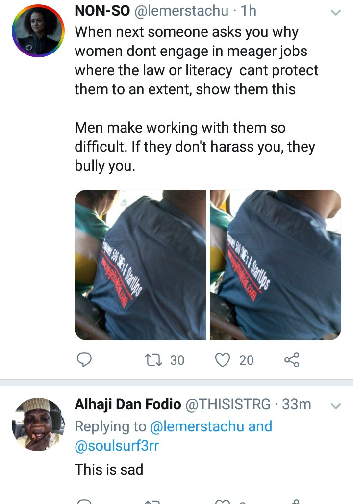 Man narrates his experience with a female Keke driver being bullied by her male colleagues