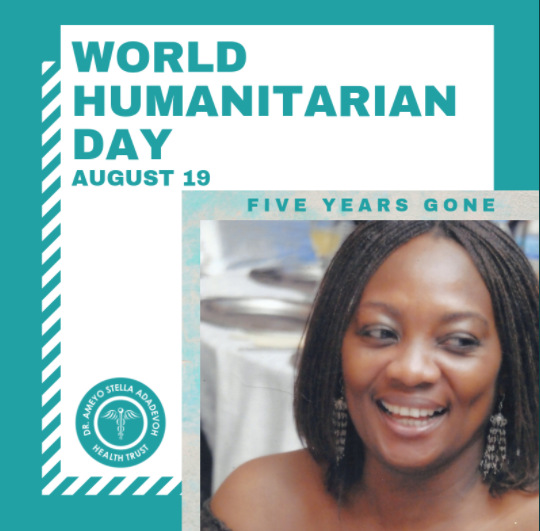 "Not forgotten on any day" Kwami Adadevoh remembers Dr. Stella Ameyo Adadevoh on the 5th anniversary of her passing