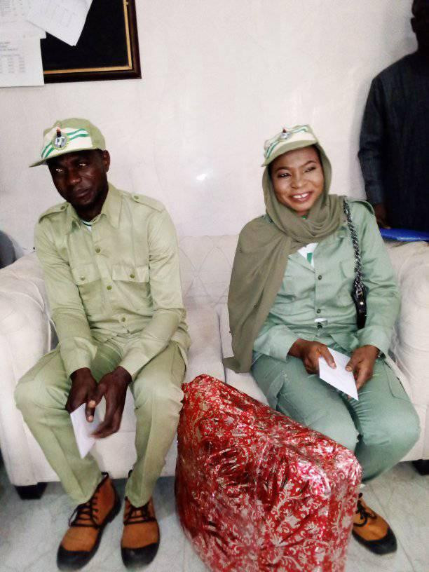 Two serving corps members set to marry after meeting in NYSC orientation camp in Kano (photos)