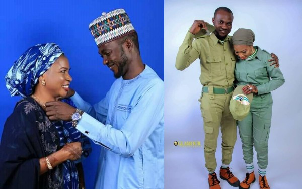 Two serving corps members set to marry after meeting in NYSC orientation camp in Kano (photos)