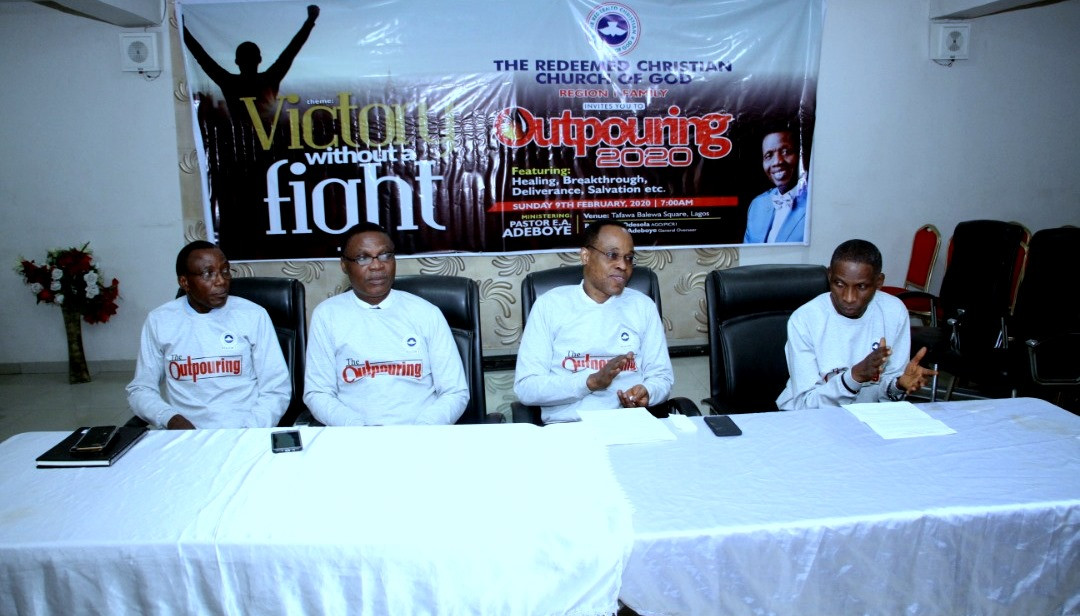 RCCG Region 1 holds a City-wide annual crusade - Outpouring 2020 With Pastor E.A Adeboye