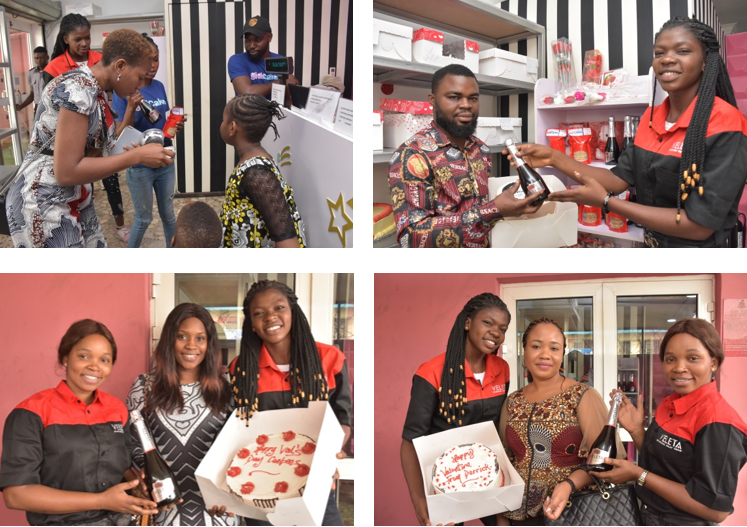 VELETA sparkling fruit drink partners GidiCakes & WireMyCake to Celebrate with Lovers on Valentine?s Day