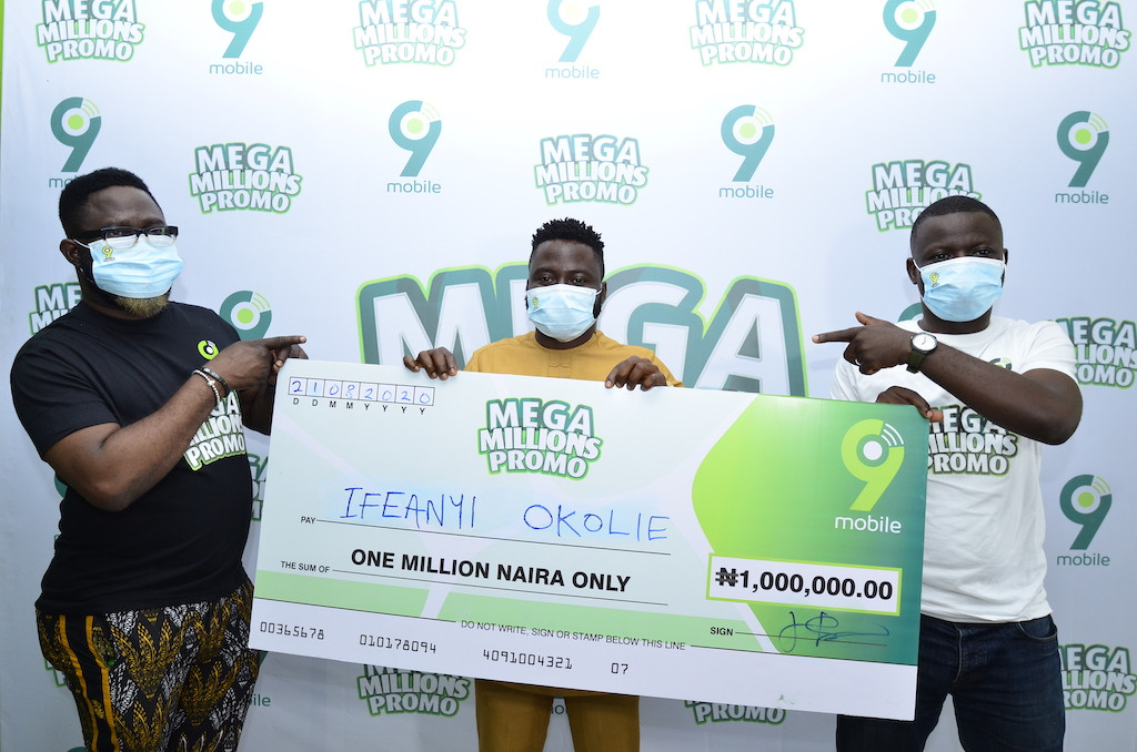 More customers are winning big in the 9mobile Mega Millions Promo