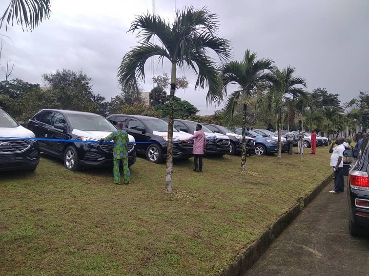 Governor Ayade presents 54 brand new SUVs to Local Govt Chairmen, deputies 