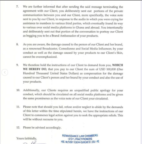 Afia Schwarzenegger sues cosmetics company for giving her dark elbows and knuckles after using their products; demands $100K