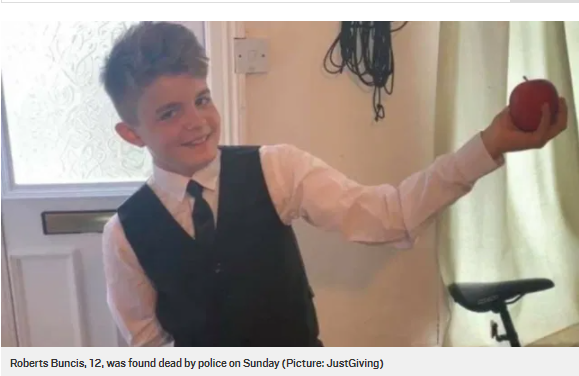 Teenager, 14, charged with the murder of 12-year-old boy