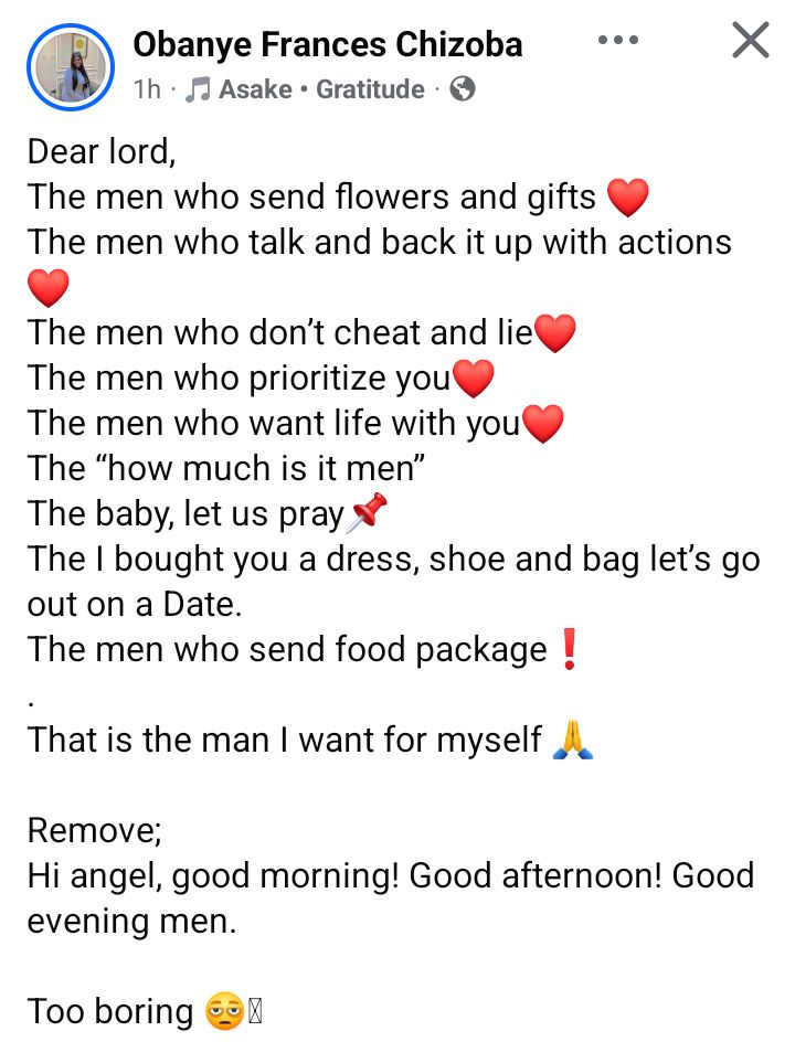 A prayerful man who doesn't cheat and lie - Nigerian acid attack survivor reveals what she wants in a partner