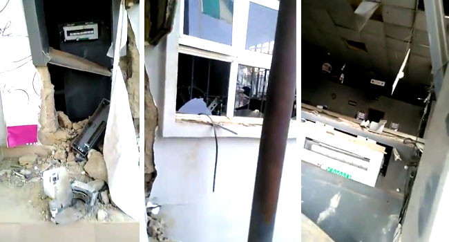 Armed robbers attack bank in Okuku, Osun state (video)