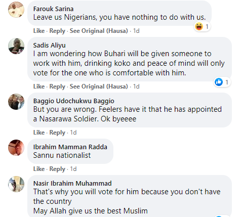 Nigerians react after journalist Jaafar Jaafar asked President Buhari to pick a new Chief of Army Staff from South-East 