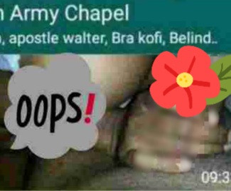 Church member mistakenly shares s3x tape to church WhatsApp group