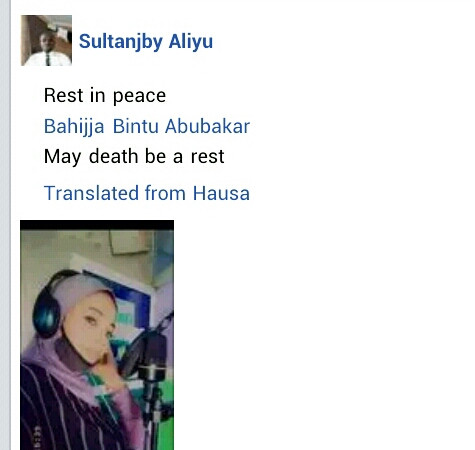 Update: Photos of the young woman stabbed to death by her 17-year-old neighbour in Kano 