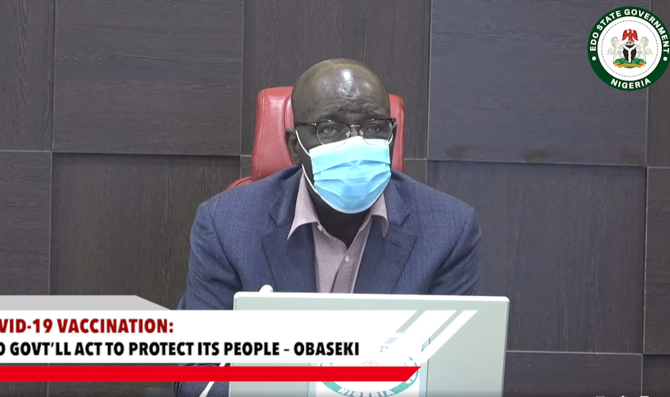 Edo state government threatens lockdown as 13 die from Delta variant of COVID19