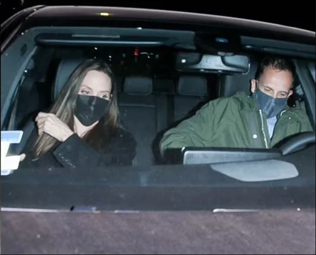 Angelina Jolie enjoys dinner date with ex-husband Jonny Lee Miller amid romance rumours with The Weeknd (photos)