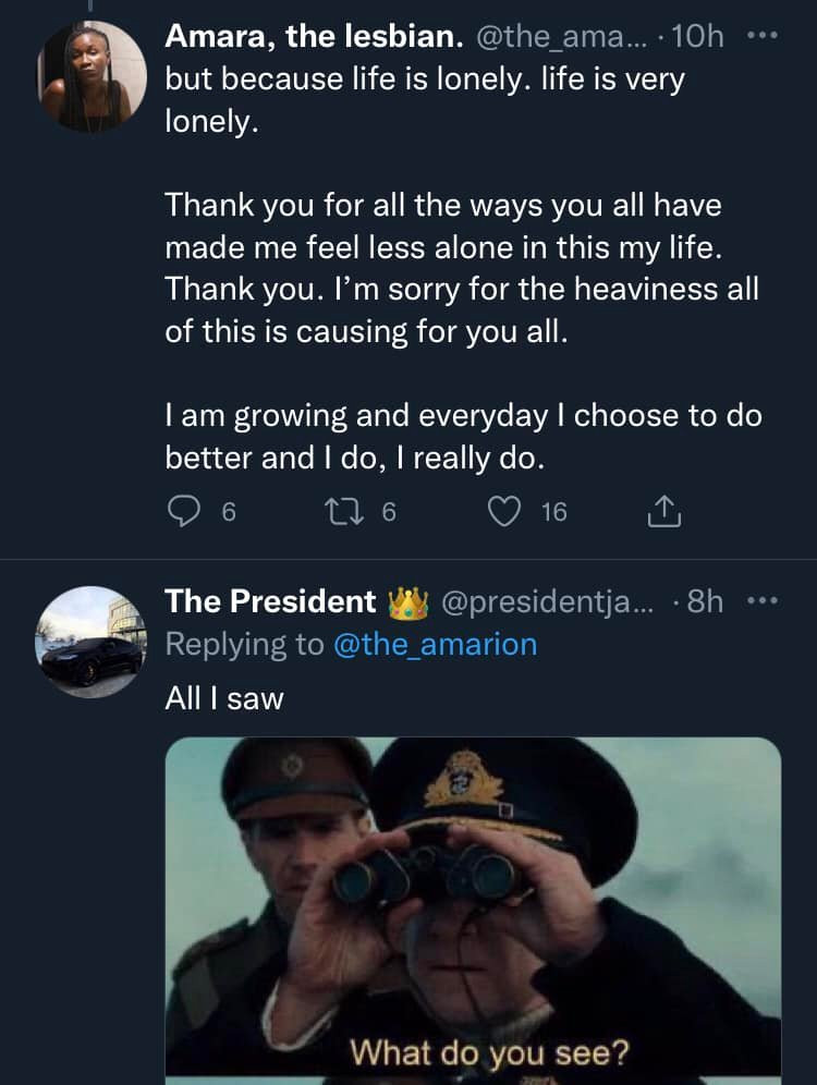 ?I did not stab my girlfriend - Amara The Lesbian reacts to former lesbian partner Uyai's allegation, admits she was in an abusive relationship