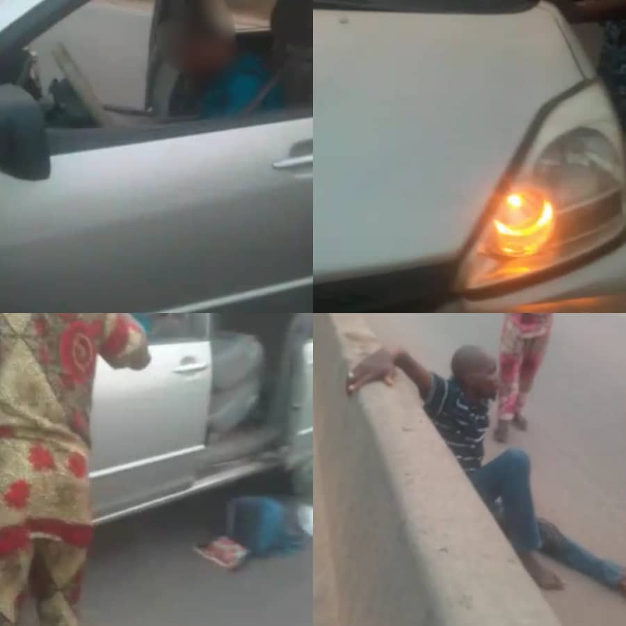 Gunmen abduct five commercial passengers, kill driver on Ibadan-Lagos expressway (photos)