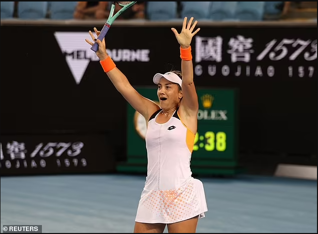 British No 1 Emma Raducanu falls to a shock three-set defeat to world no 98 Danka Kovinic as she crashes out of Australian Open